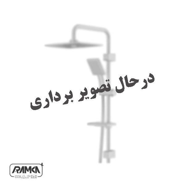 علم دوش شودر مدل دکو مشکی طلایی